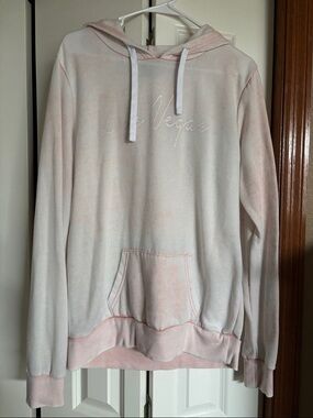 Las Vegas Light Pink Pullover Hoodie